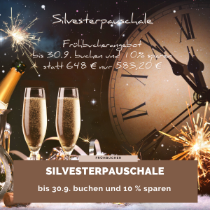 Silvester Angebot für Kurzurlaub im Schwarzwald Hotel