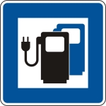 Tankstelle für Elektrofahrzeuge